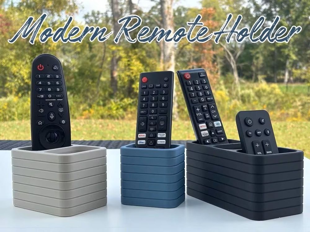 Modern Remote Holders