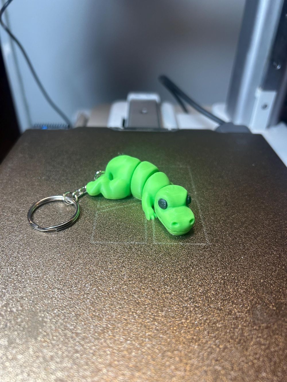 Baby T-rex Dino Keychain