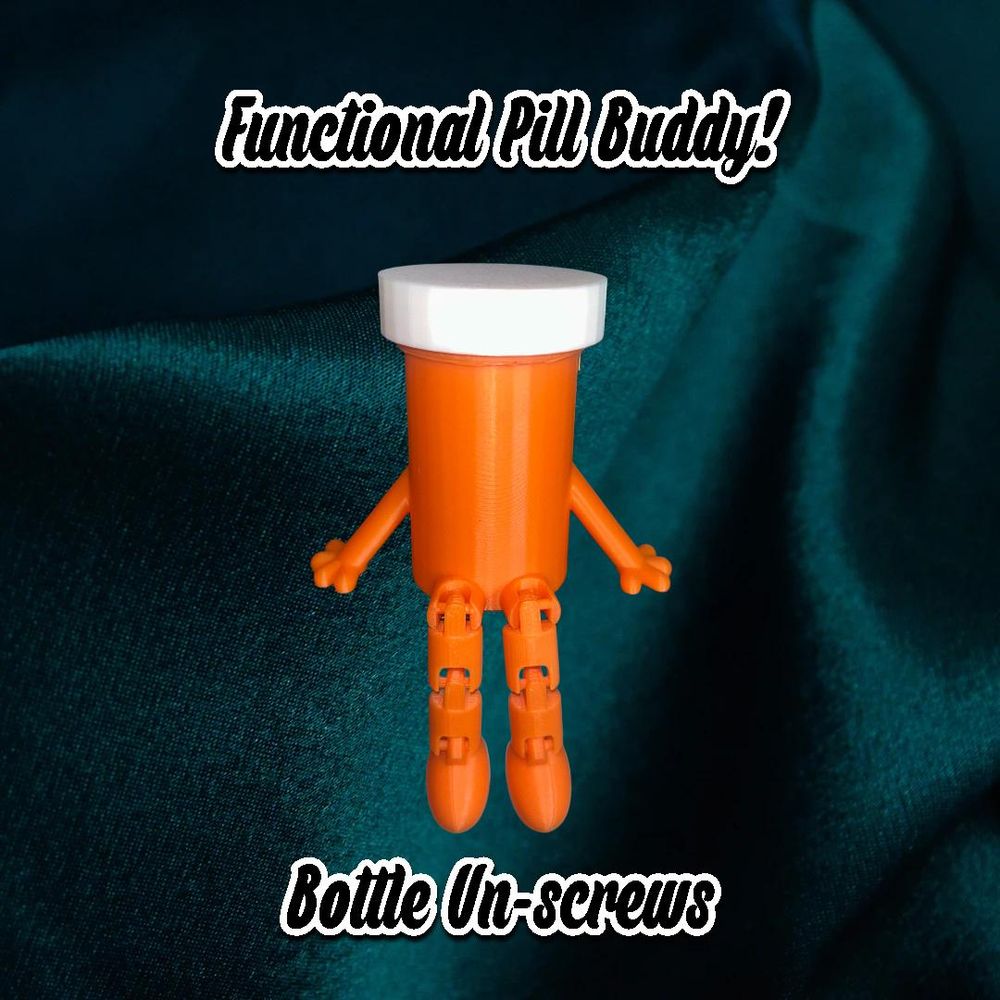 Pill Bottle Buddy Functional