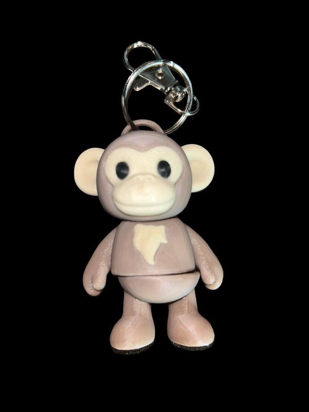 Flexi Monkey Keychain